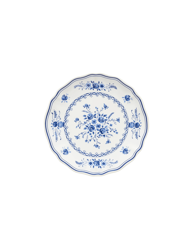 Filete Blue Floral Dessert Plate