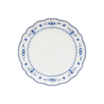 Filet Blue Floral Dinner Plate - Faire Living
