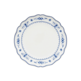 Filet Blue Floral Dinner Plate - Faire Living
