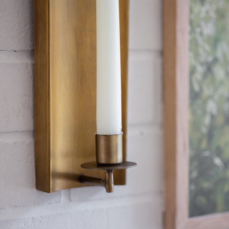 Brass Channel Wall Sconce