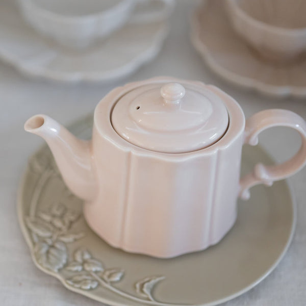 Pink Japanese Porcelain Teapot