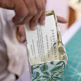 Large Blue Block Printed Gift Bags
