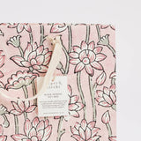 Pink Medium Block Printed Gift Bags