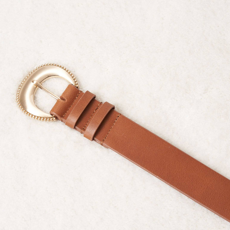 Mahogany Leather Belt