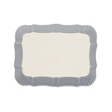 Grey Fluted Porcelain Baking Dish - Faire Living