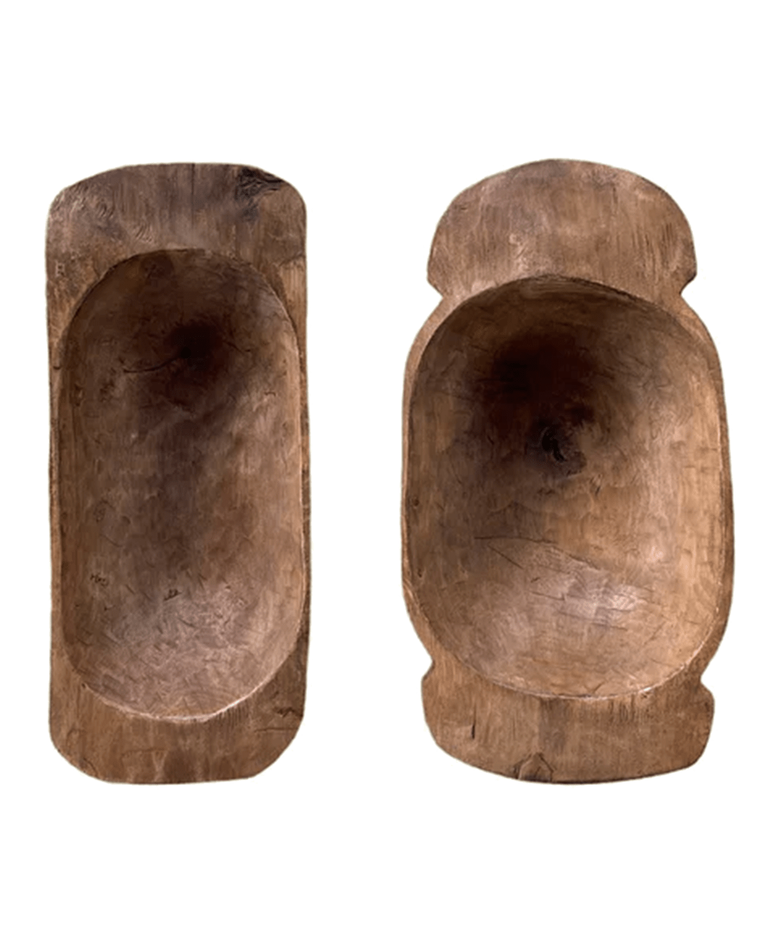 Antique European Wooden Dough Bowls - Faire Living