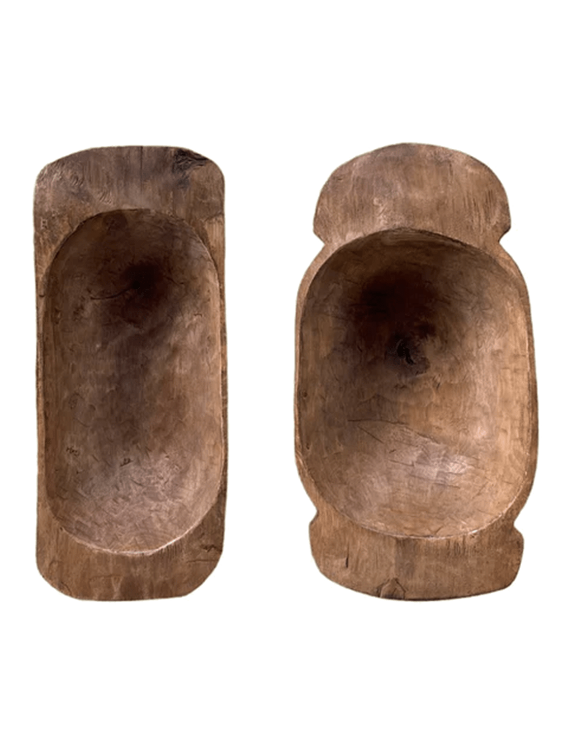 Antique European Wooden Dough Bowls - Faire Living