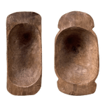 Antique European Wooden Dough Bowls - Faire Living