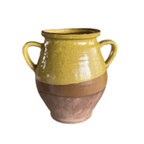 Antique Yellow Handled Jug