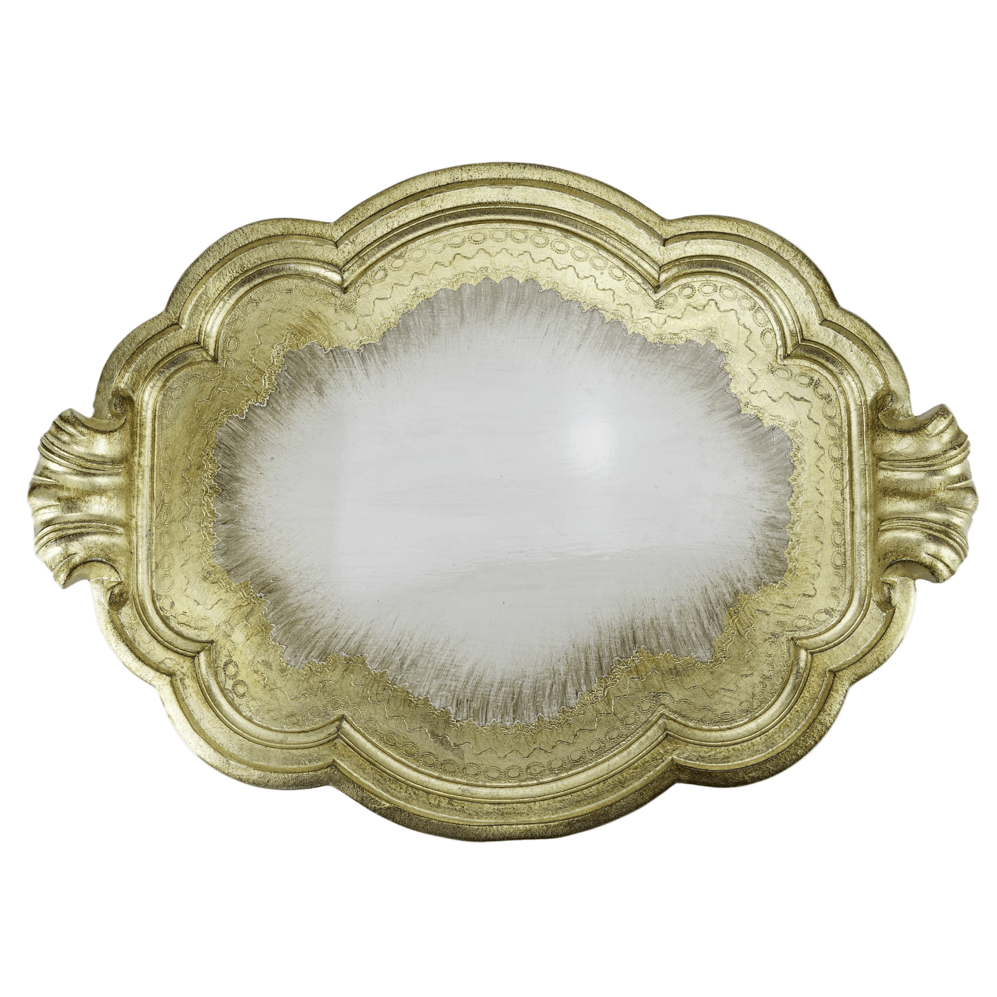 Antique Florentino Wooden Tray - Faire Living