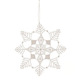 Lace Snowflake Ornament No. I — German Plauen Lace