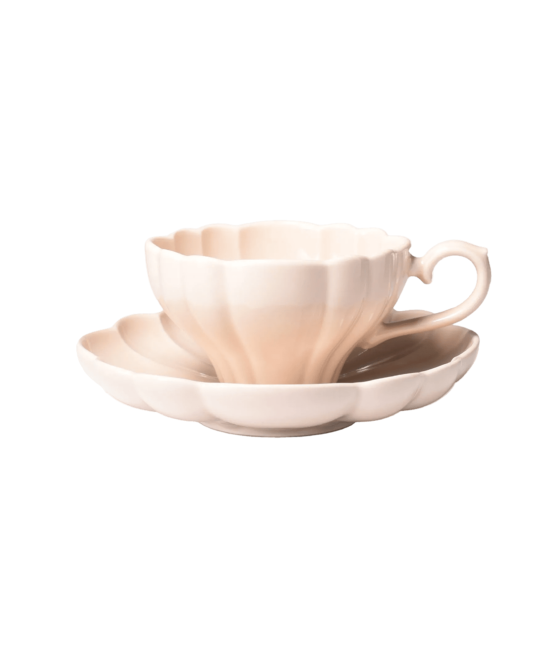 Pink Bouquet Teacup & Saucer - Faire Living