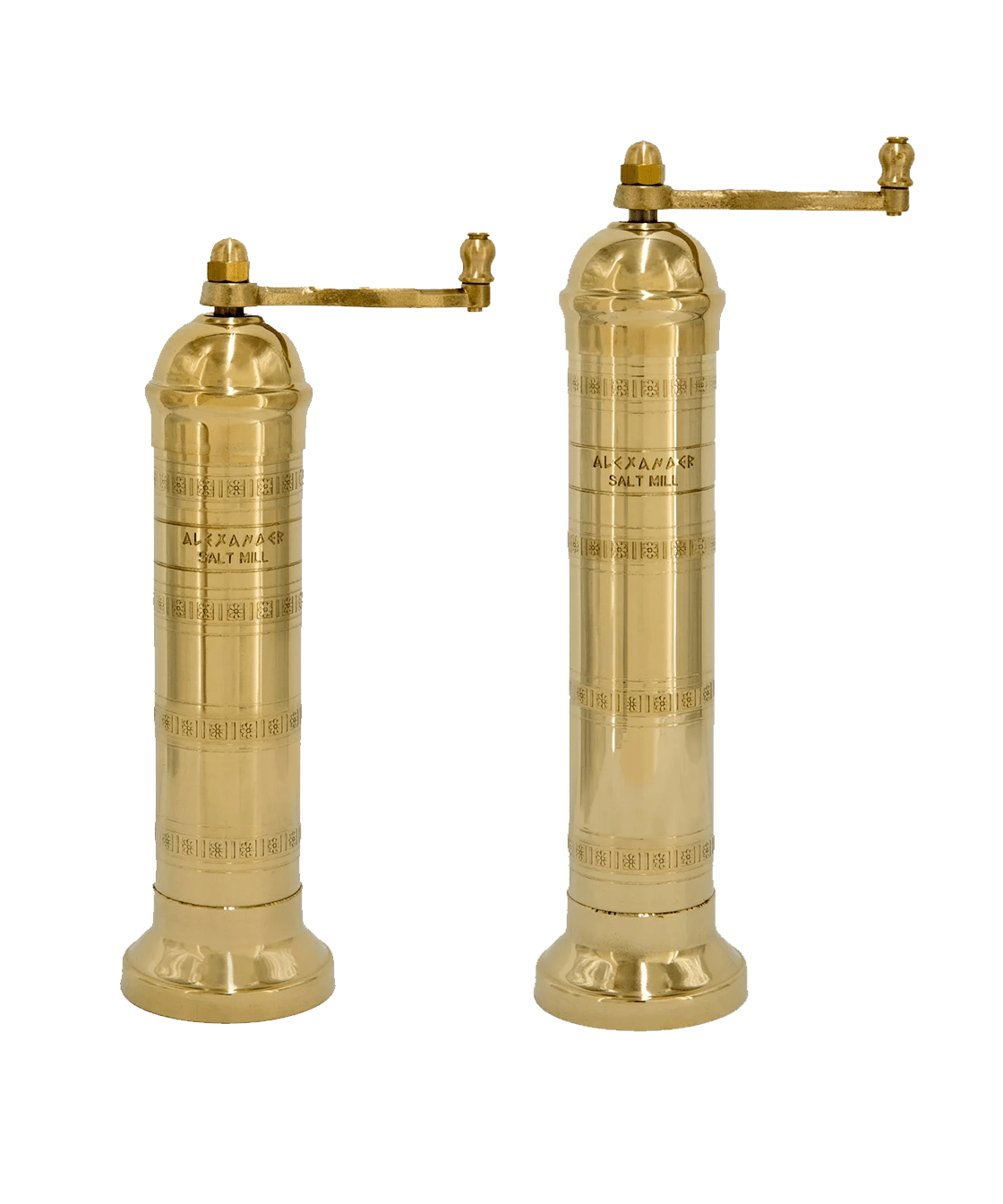 Alexander Greek Brass Pepper Mill - Faire Living
