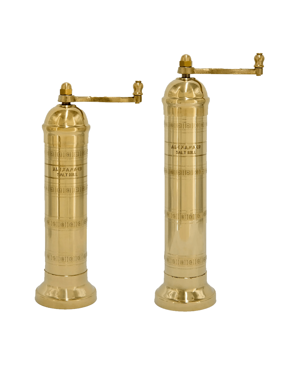 Alexander Greek Brass Pepper Mill - Faire Living