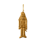 Nutcracker Brass Ornament