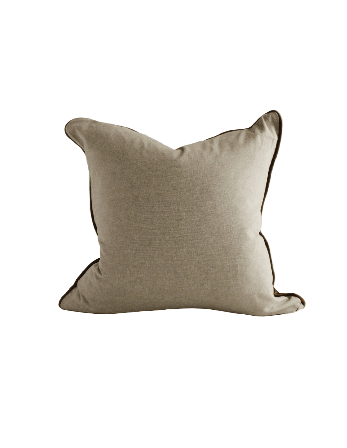 Cotton Velvet Cover Walnut - Faire Living