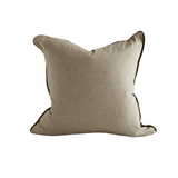 Cotton Velvet Cover Walnut - Faire Living