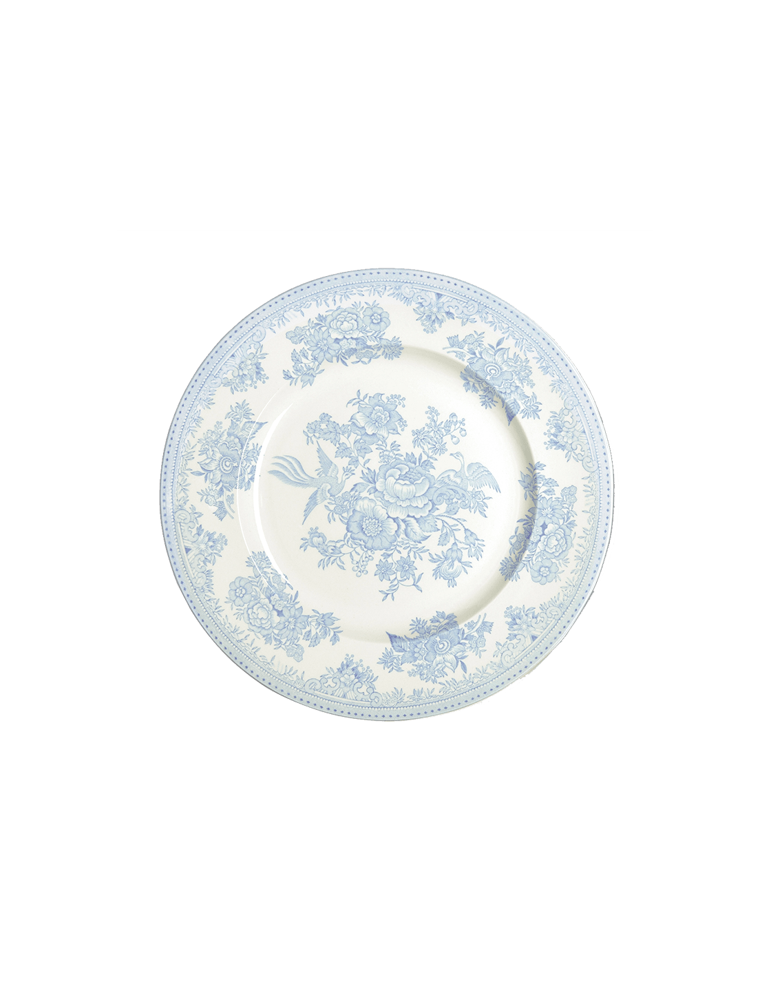 Blue Asiatic Pheasants Medium Plate - Faire Living