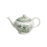 Dark Green Asiatic Pheasants Large Teapot - Faire Living