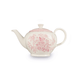 Pink Asiatic Pheasants Large Teapot - Faire Living
