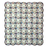 Stone Wall Cotton Patchwork Quilt