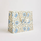 Large Blue Block Printed Gift Bags
