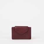 Harmonica Wallet - Dark Cherry Classic Leather - Faire Living