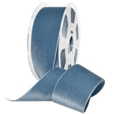 Williamsburg Blue 3/8" Swiss Velvet Ribbon