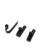 Scrolled Iron Hooks Set of 3