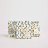 Small Blue Block Printed Gift Bags
