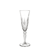 Italian Crystal Champagne Flute - Faire Living