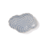 Footed Cloud Serving Plate in Sky - Faire Living