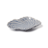 Footed Cloud Serving Plate in Sky - Faire Living