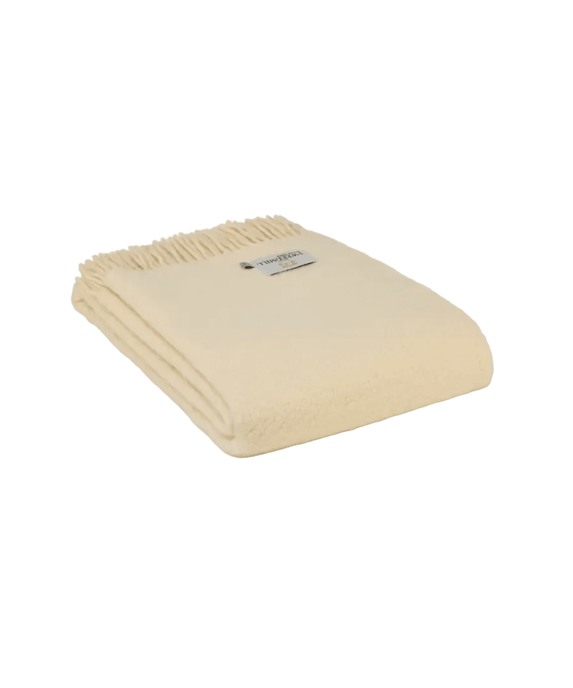 Moorland Cream Pure Scottish Wool Throw - Faire Living