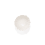 White Dandelion Porcelain Snack Bowl - Faire Living