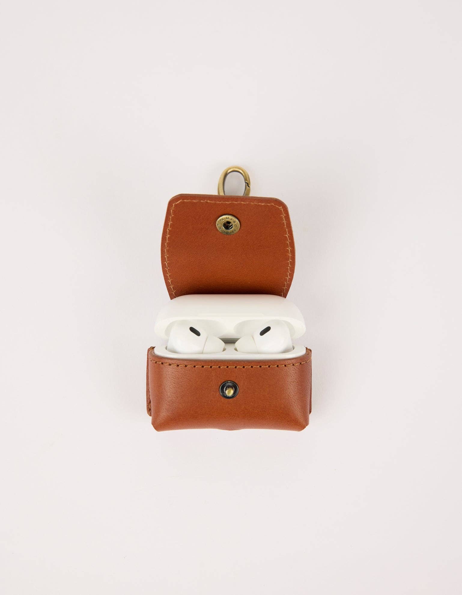 Airpods Case - Cognac Classic Leather - Faire Living