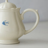 Sparrow Porcelain Teapot