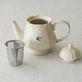 Sparrow Porcelain Teapot