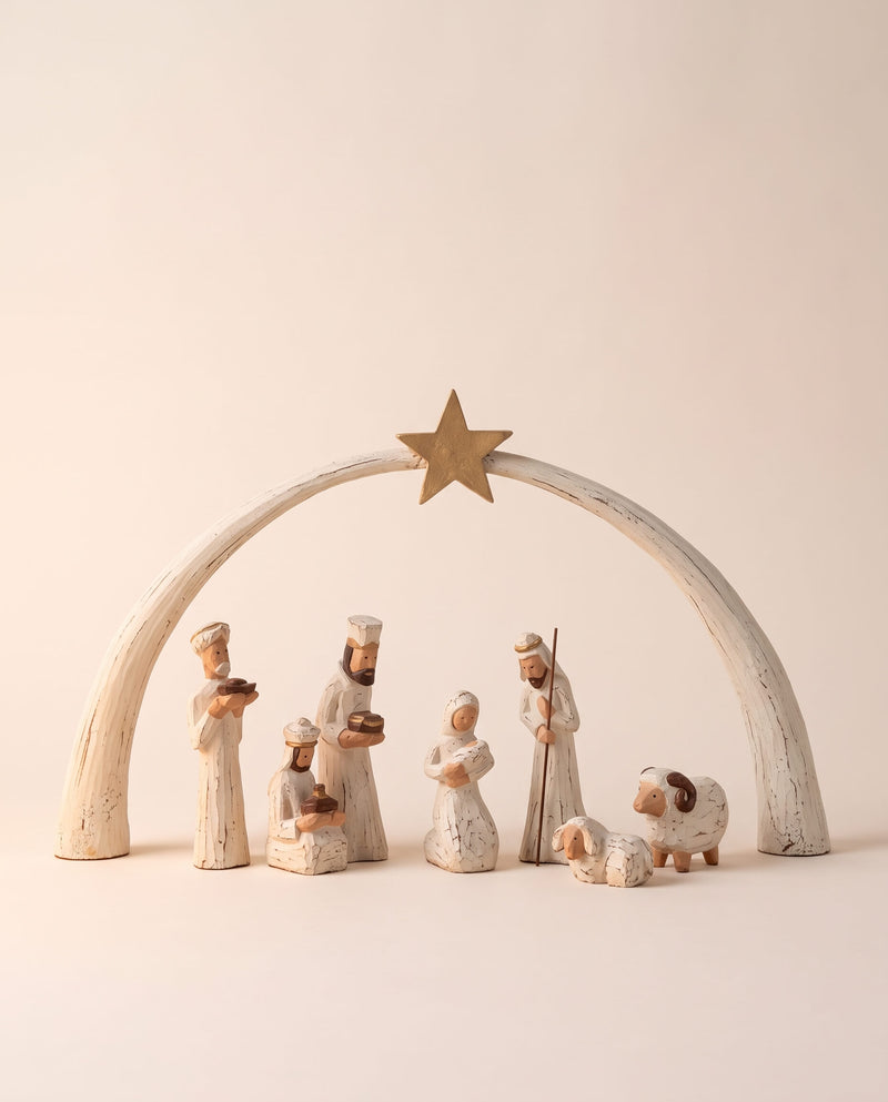 Fair Trade Wooden Nativity Set
