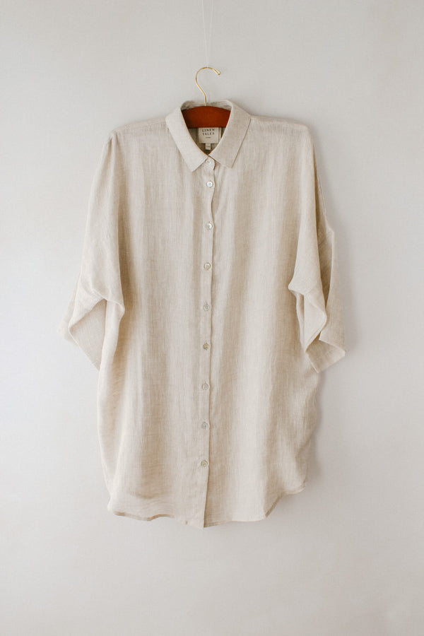 Melange Organic Linen Shirt