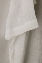 White Organic Linen Shirt