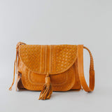 San Tropez Saddle Bag Golden Tan