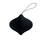 Black Onion Folded Cotton Ornament