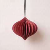 Ruby Onion Folded Cotton Ornament