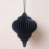 Midnight Jewel Folded Cotton Ornament