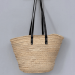 Black Long Handled French Basket - Faire Living