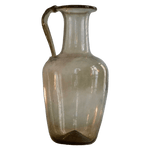 Royal Fumé Mouth Blown Recycled Glass Carafe - Faire Living