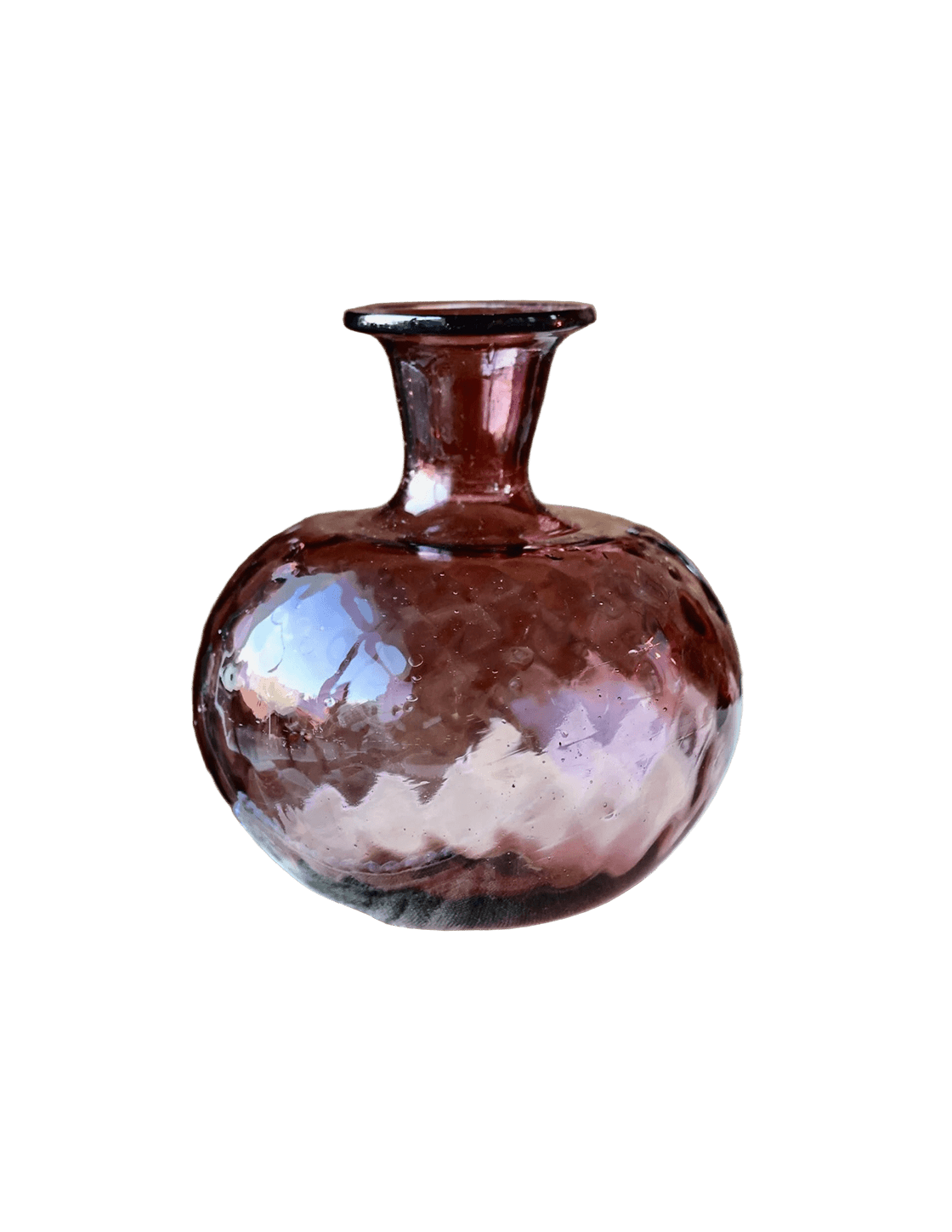 Renenutet Mouth Blown Recycled Glass Vase - Faire Living