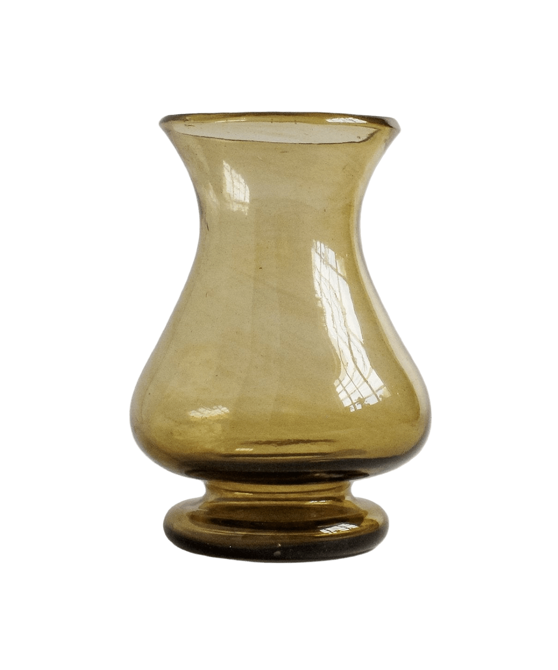 Pichet Fumé Mouth Blown Recycled Glass Hurricane Vase - Faire Living