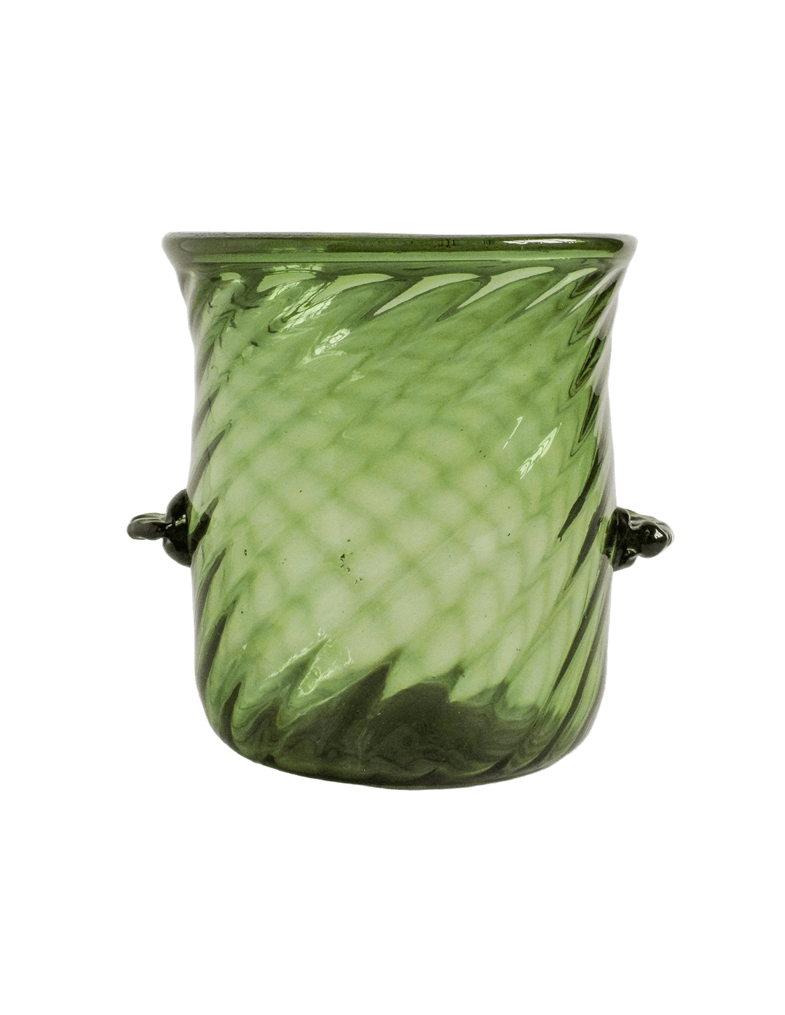 Vert Mouth Blown Recycled Glass Champagne Bucket - Faire Living